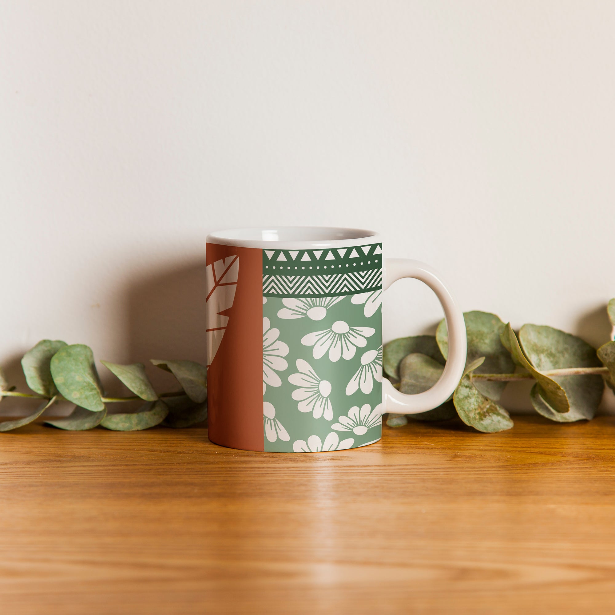 Shades of Autumn Printed mug