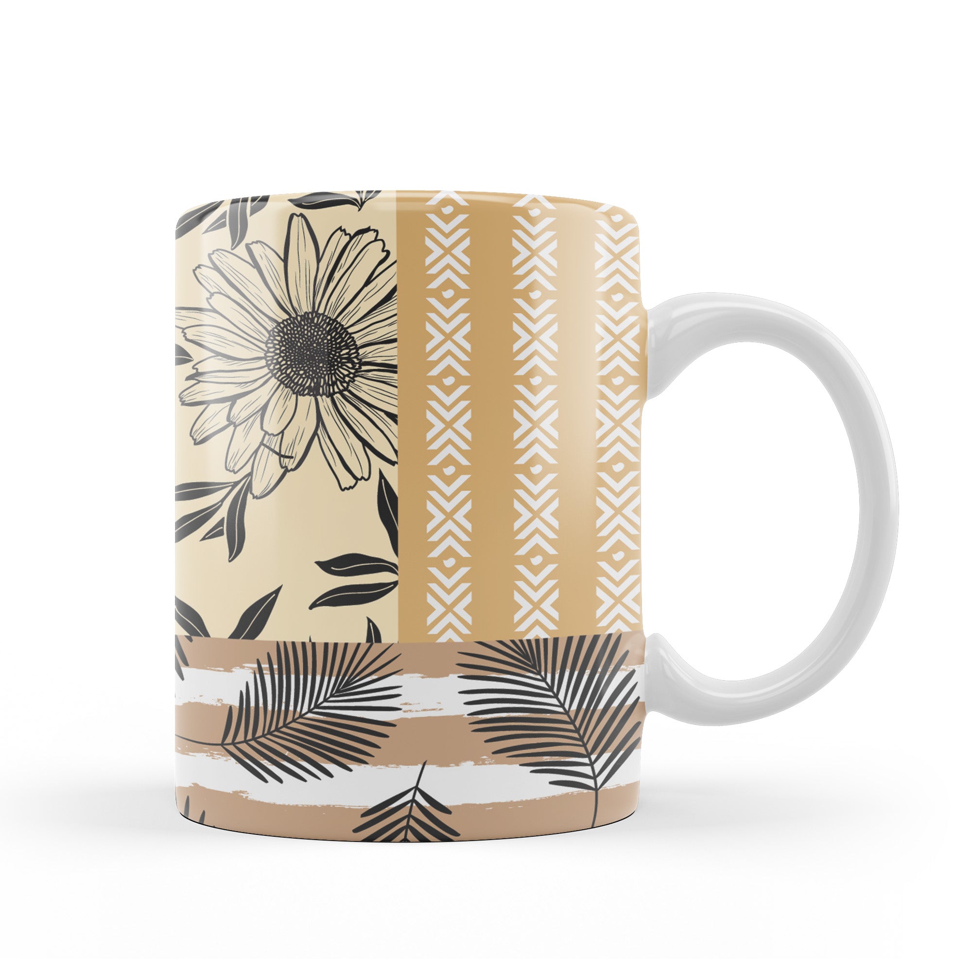 Spoils of Earth Floral Printed mug