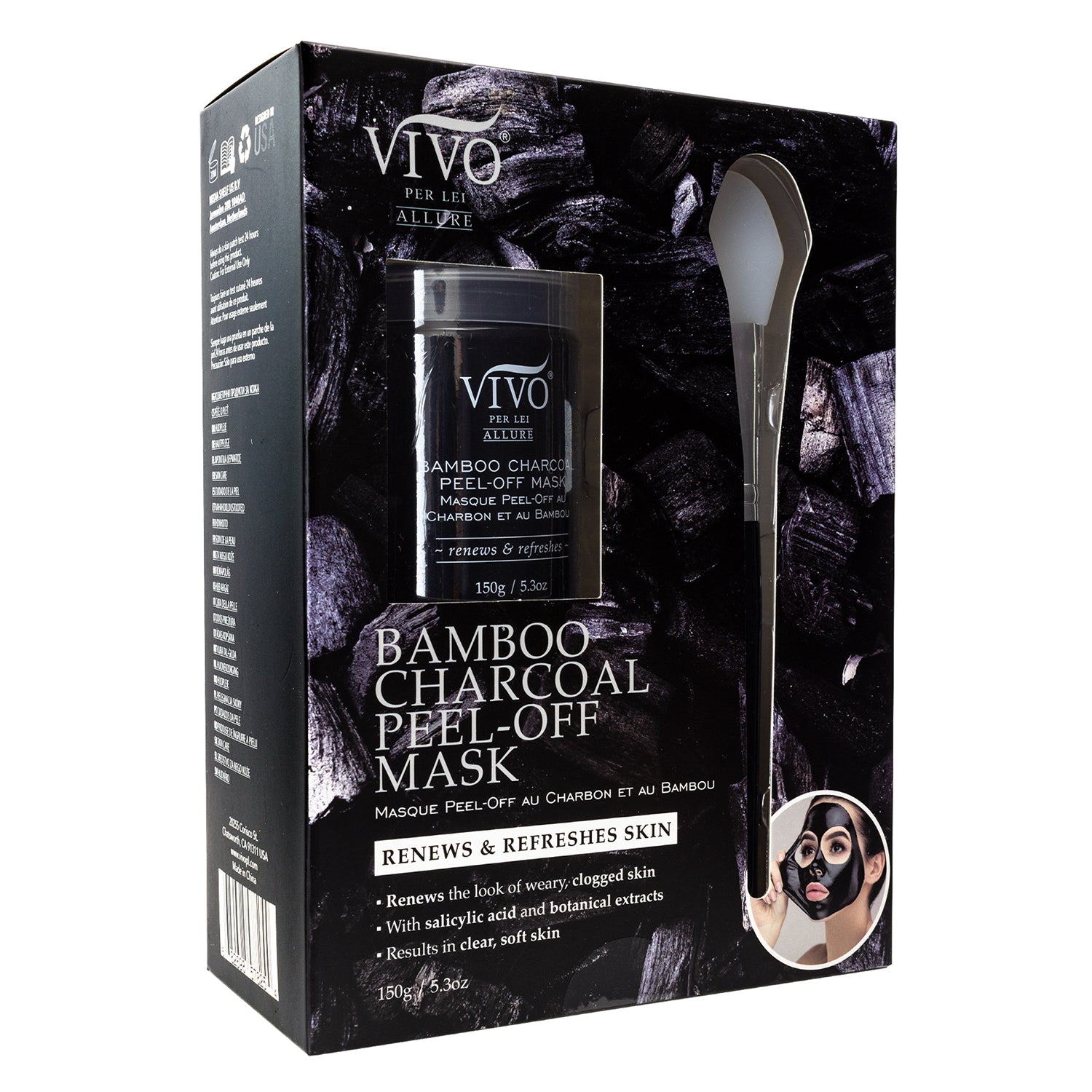 Vivo Per Lei Activated Charcoal Mask