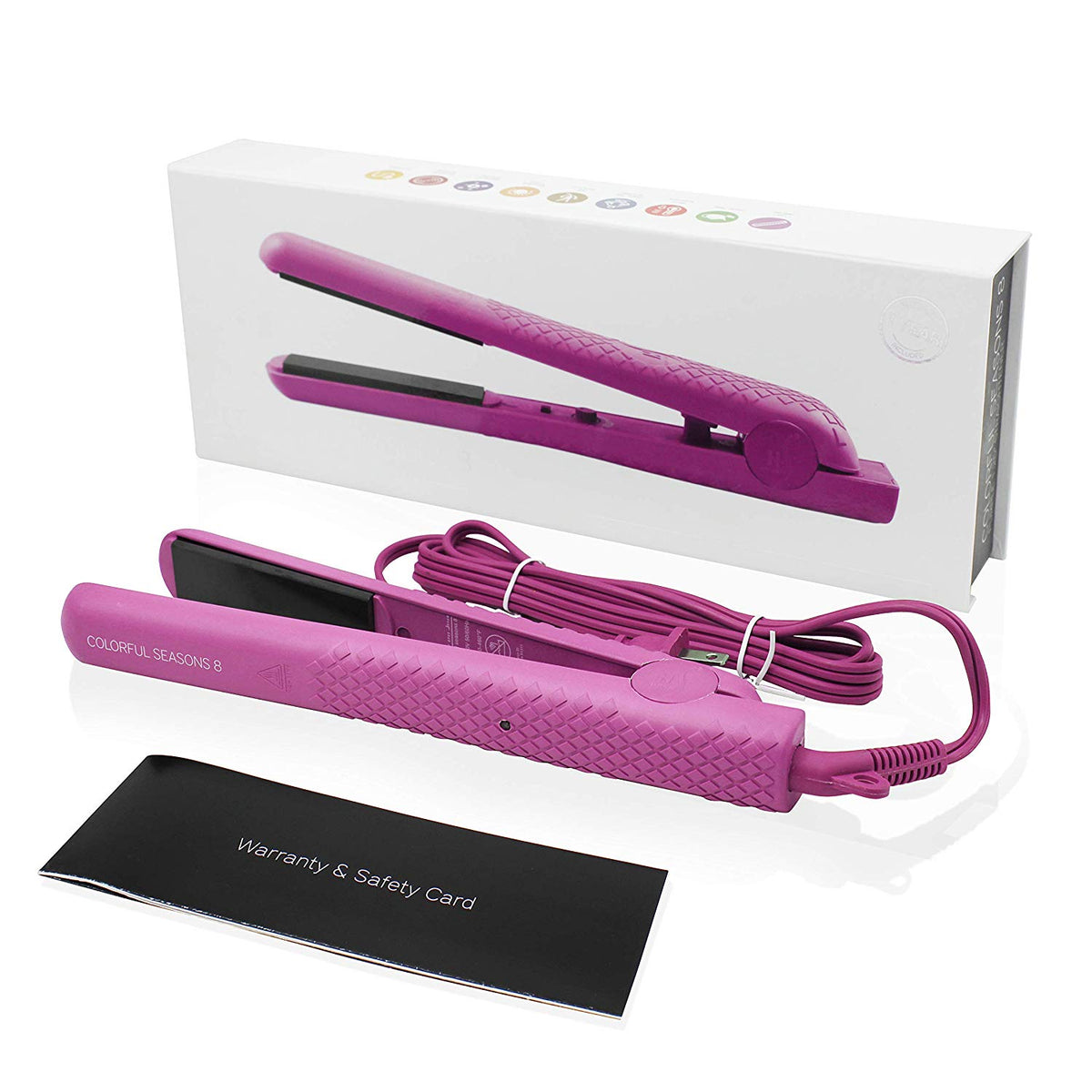 Colorful seasons hot sale flat iron