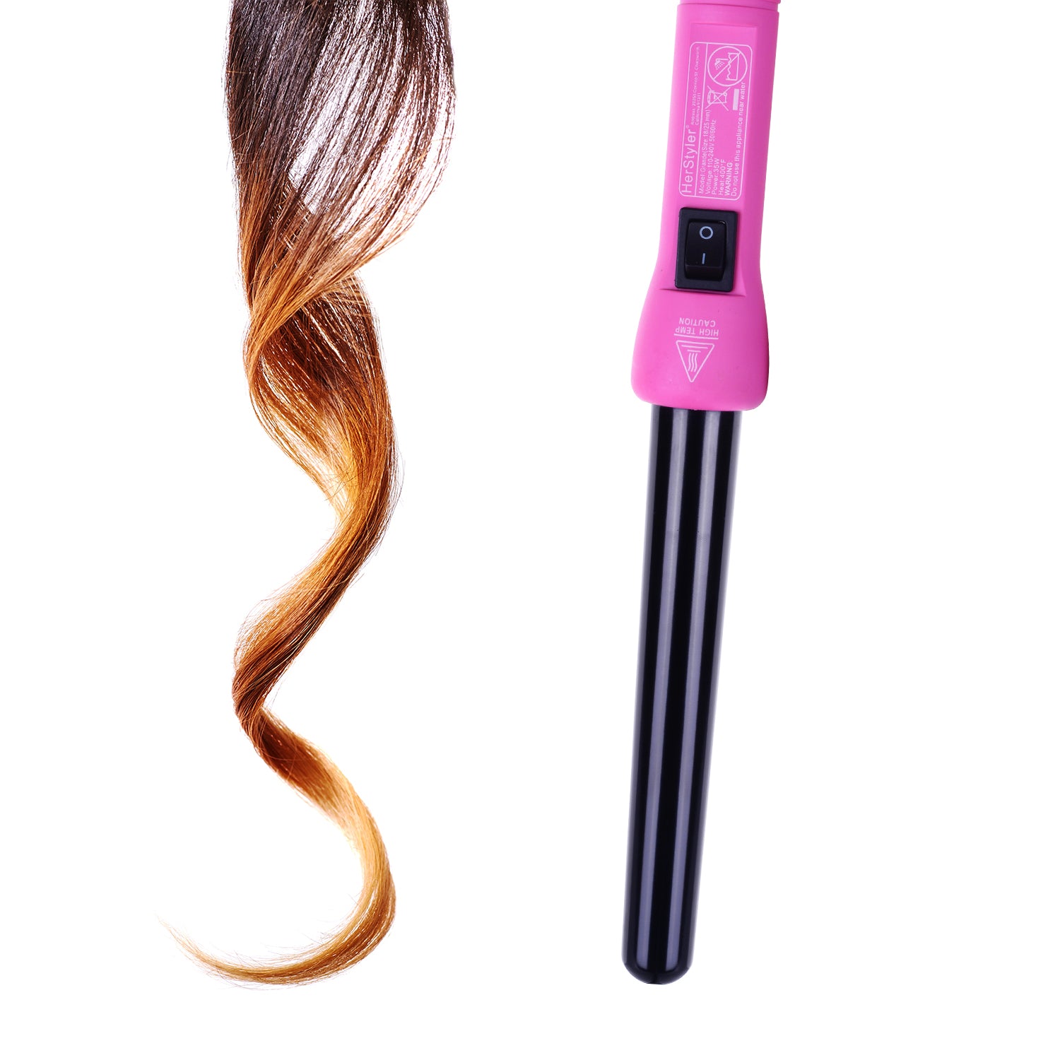 herstyler grande curls pink