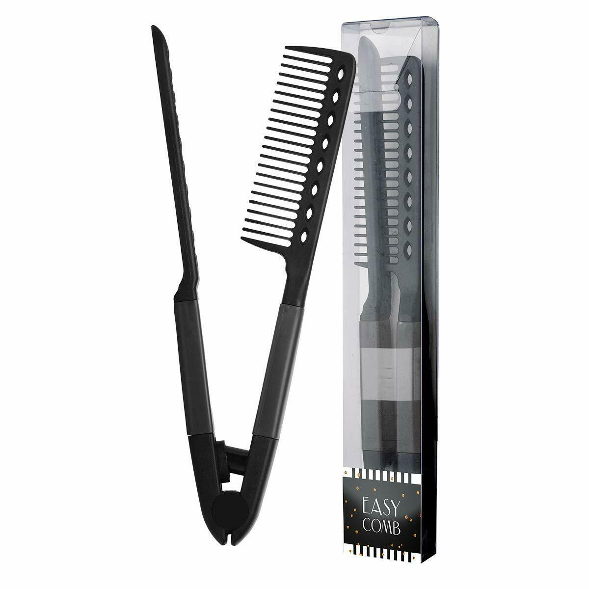 Herstyler V Shaped Easy Hair Styling Comb Hair Straightening Tool