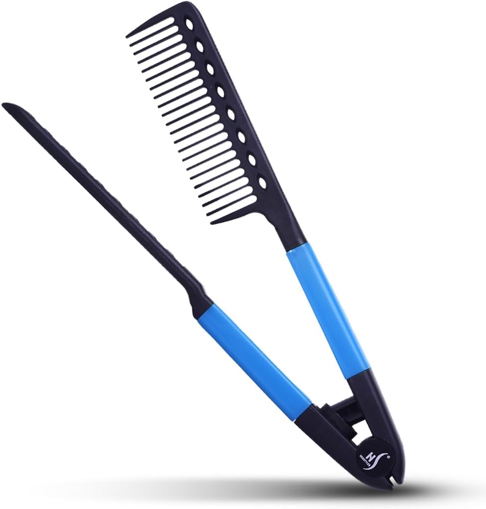 Herstyler V Shaped Easy Hair Styling Comb Hair Straightening Tool