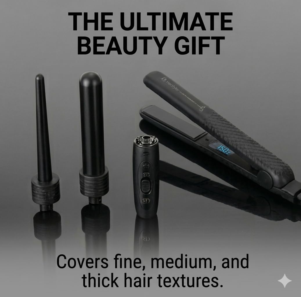 Herstyler Superstyler Hair Straightener and Curler Set