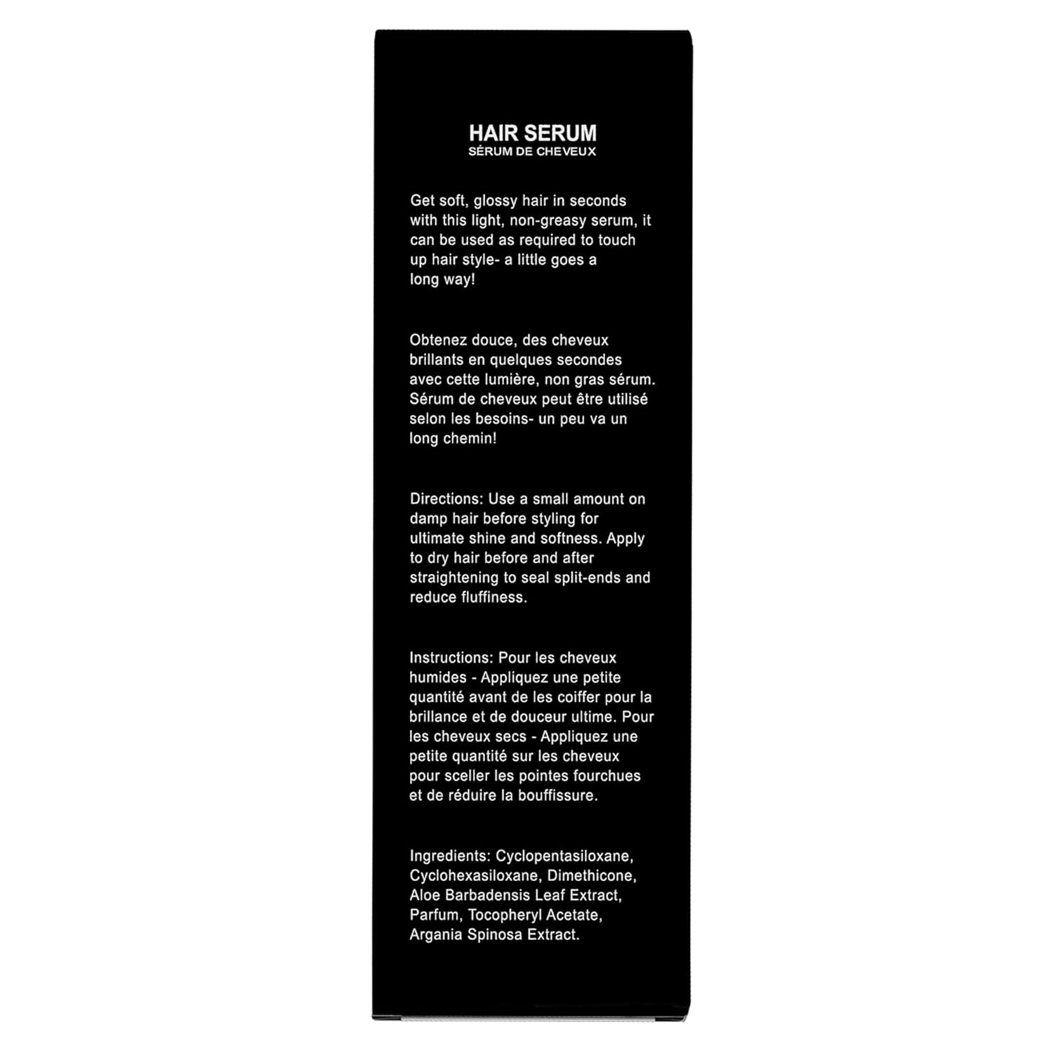 HerStyler Argan Oil Hair Serum for Shine and Smoothness - Pack of 4