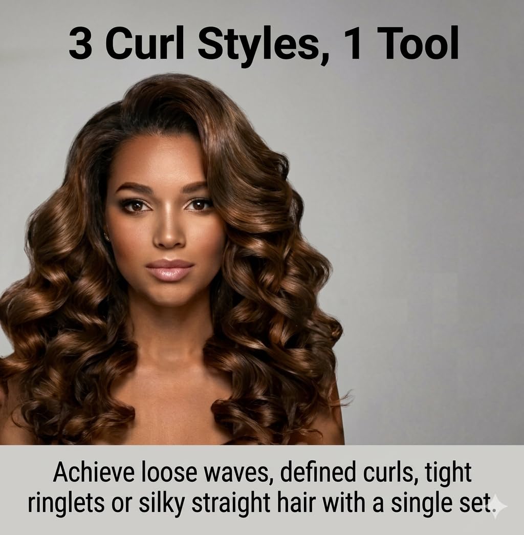Herstyler Superstyler Hair Straightener and Curler Set