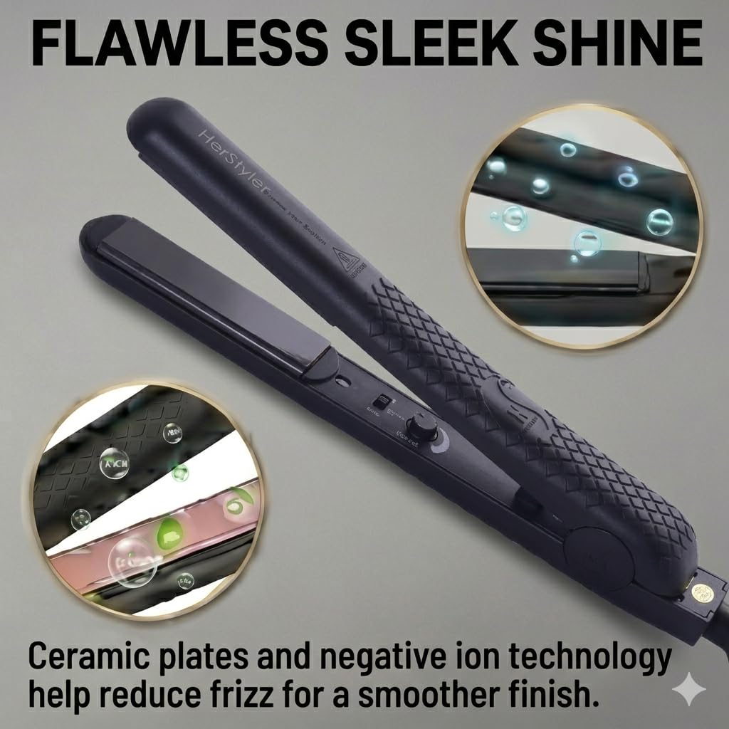Herstyler Superstyler Hair Straightener and Curler Set