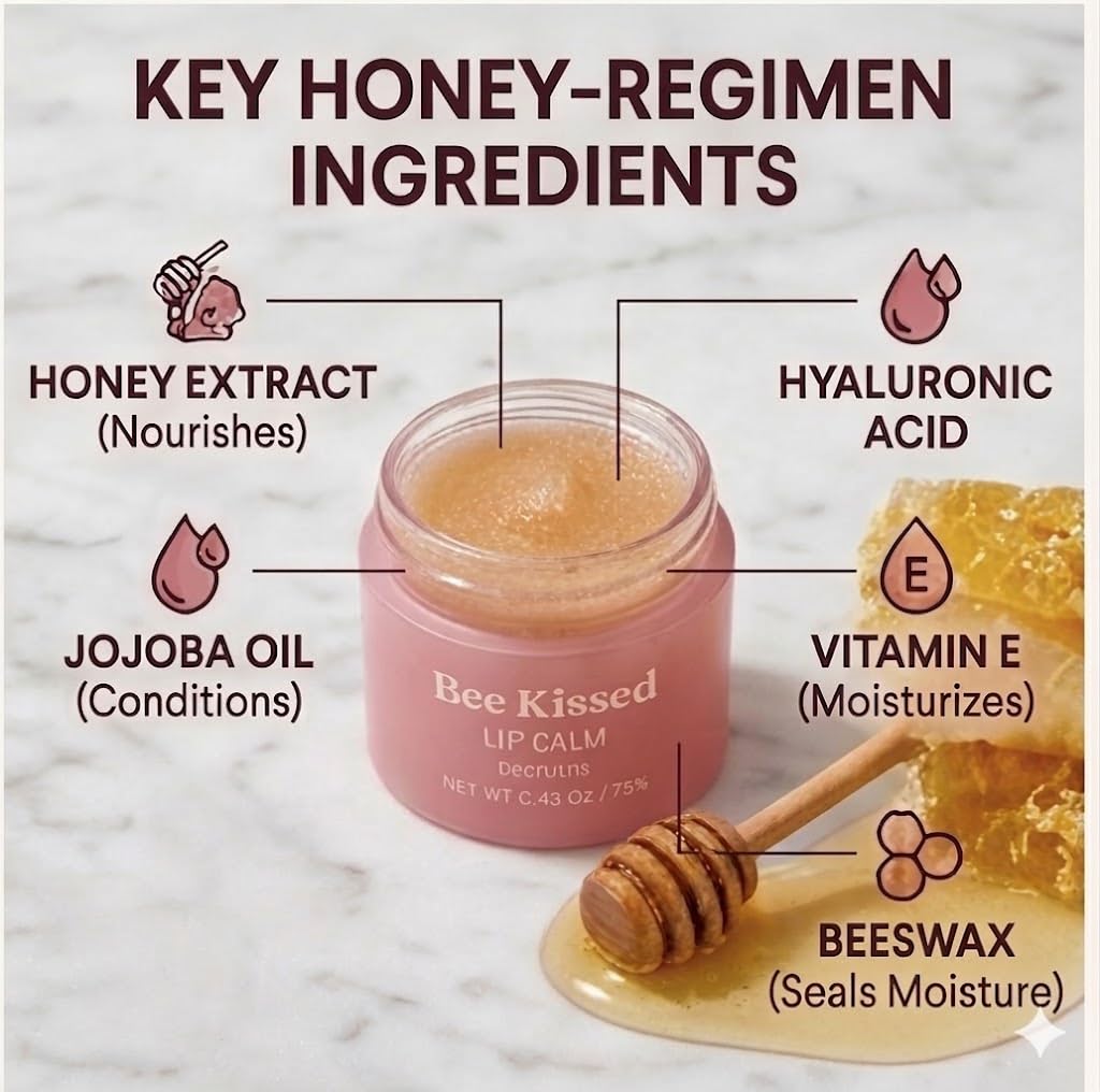 BeautyFrizz Bee Kissed Lip Care 4-Piece Set