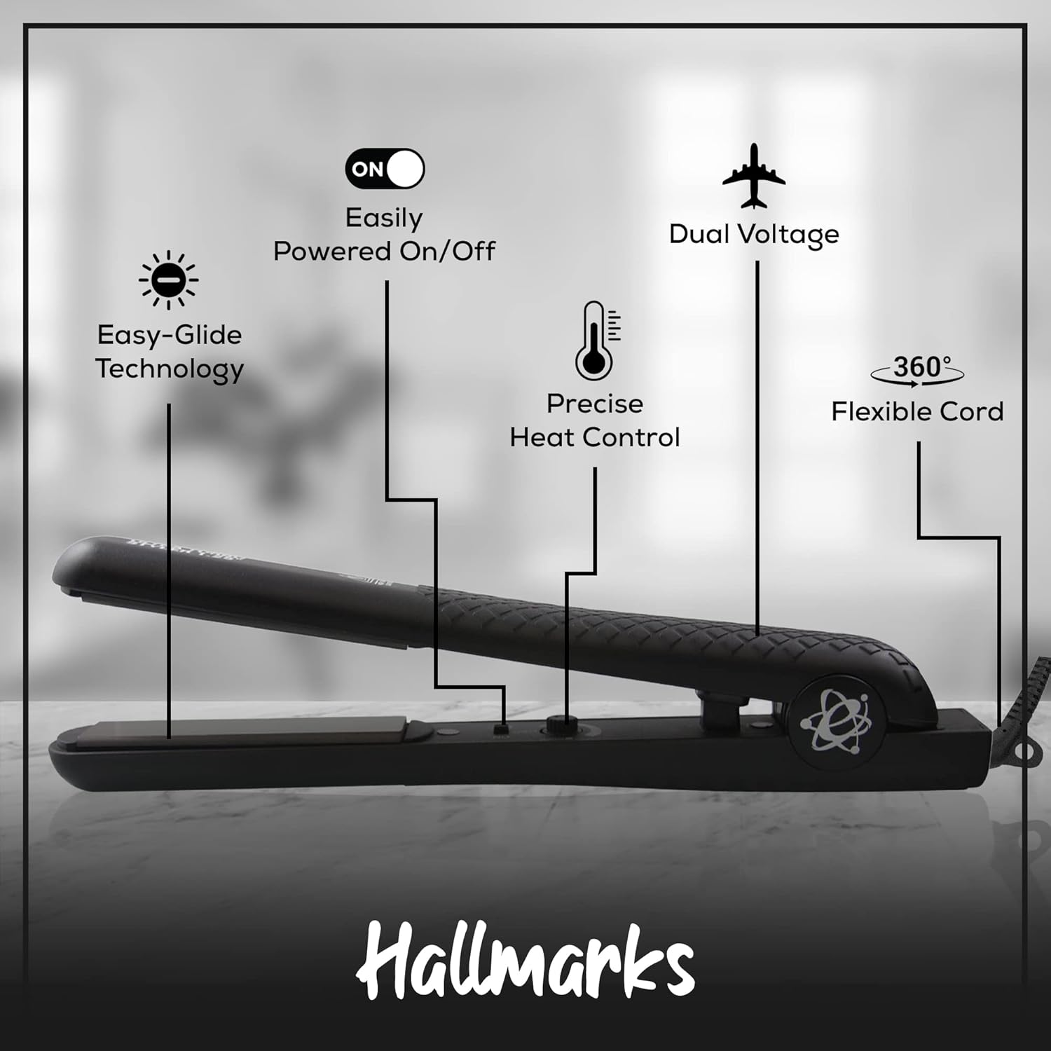 Evalectric Ultra Turbo Styler Hair Straightener