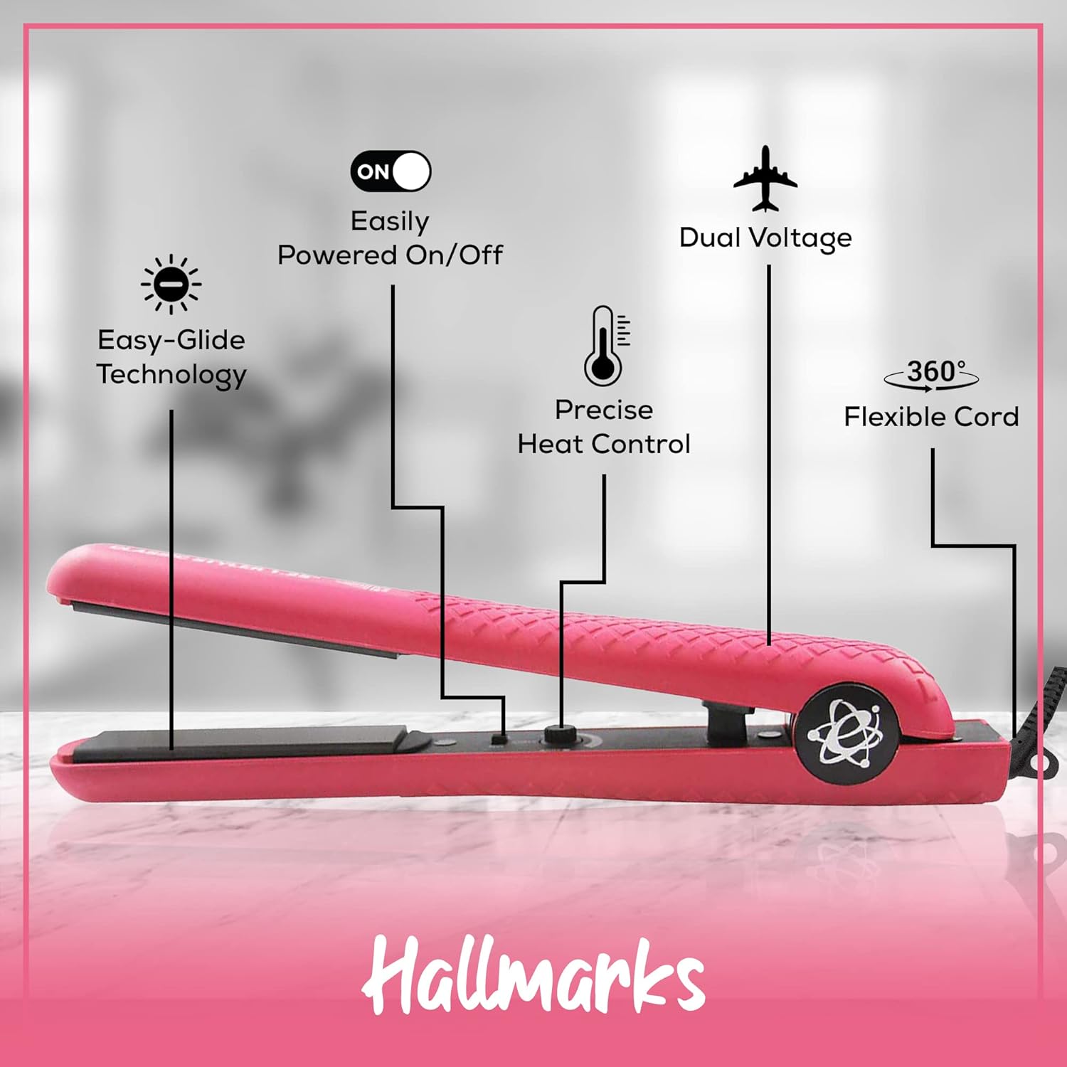 Evalectric Classic Styler - Crazy Pink