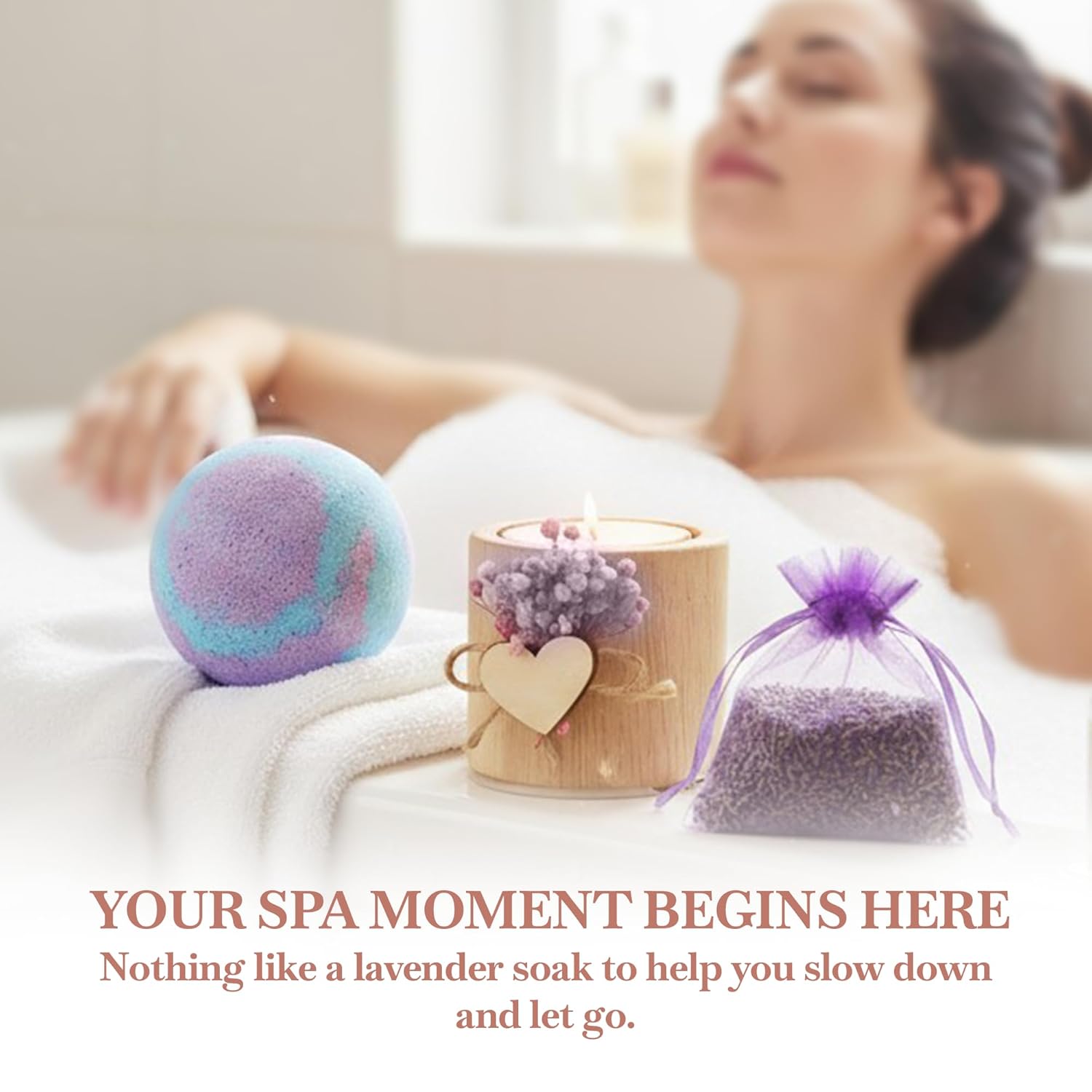 HerStyler Unbox Happiness Luxury Spa Gift Set for Women – 10 Piece Self-Care & Bath Collection