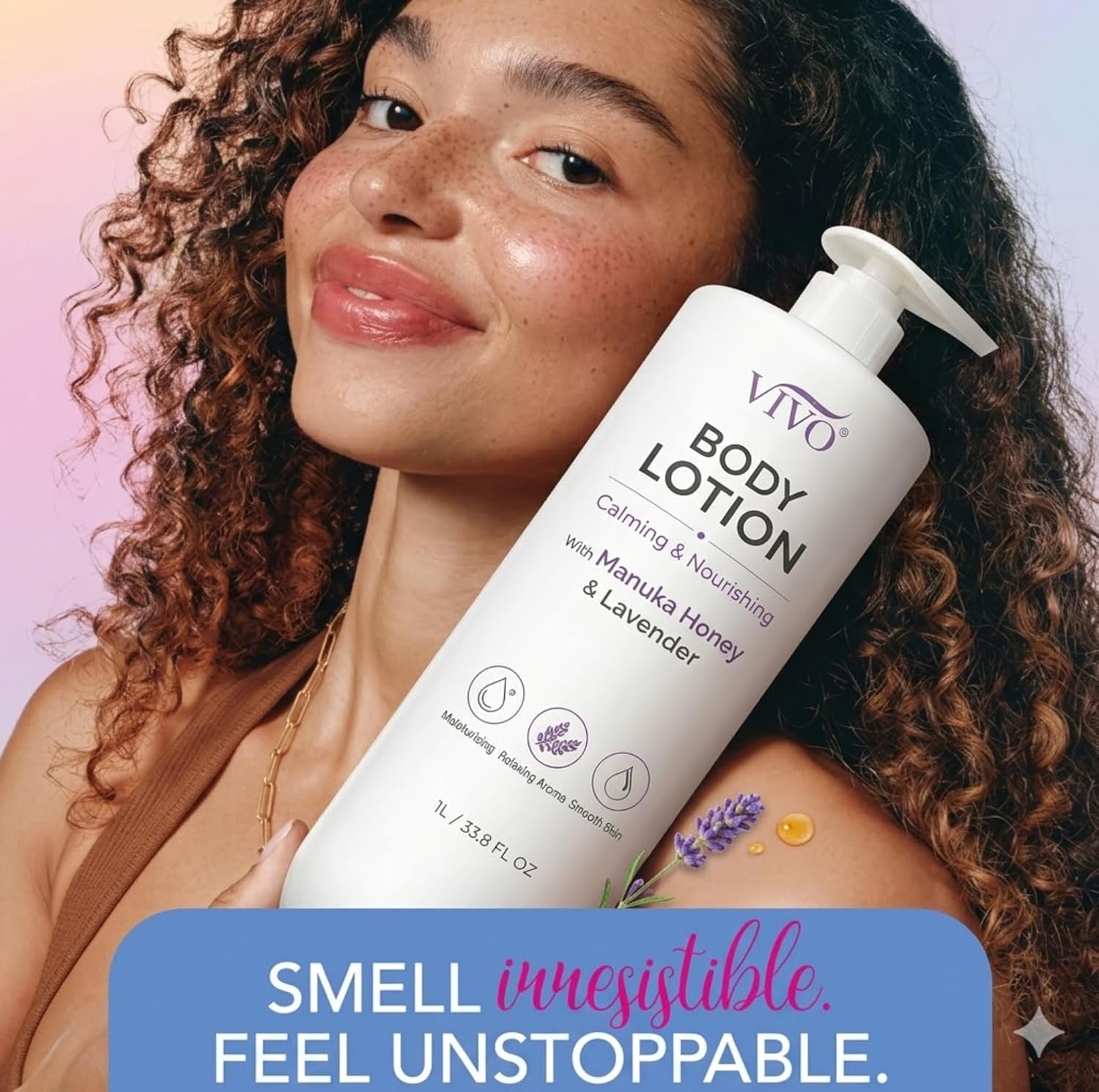 Vivo Per Lei Manuka Honey Oil Body Lotion - With Lavender - Case of 6