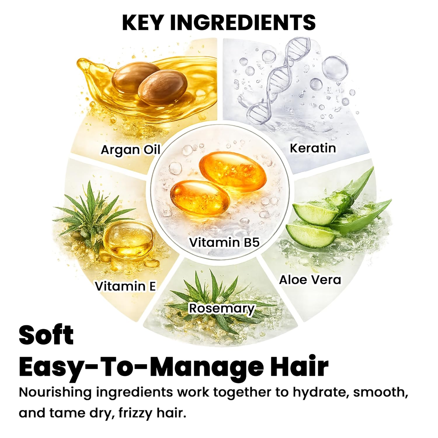 HerStyler Argan Oil Hair Shampoo for Dry Scalp - Case of 6