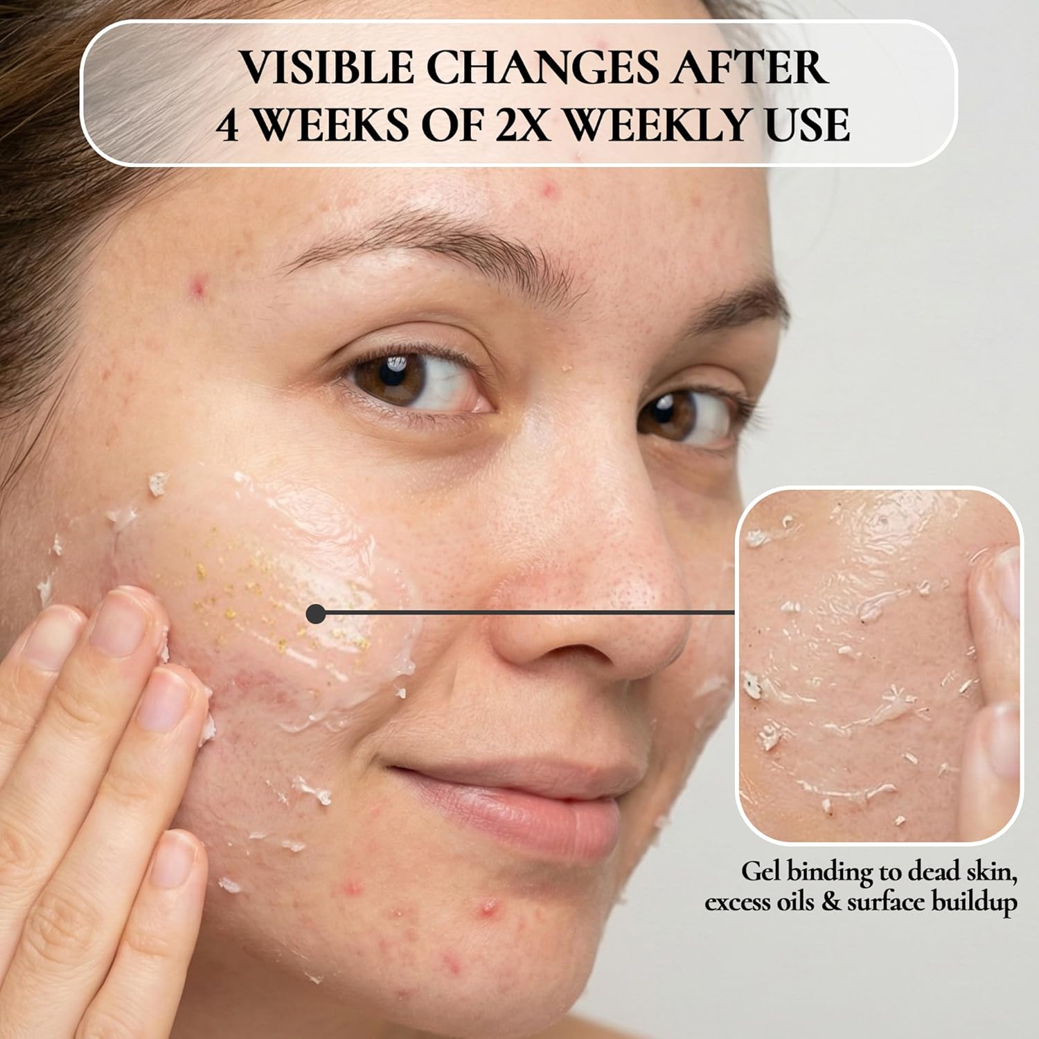 Vivo Per Lei Facial Peeling Gel Tube with Dead Sea Minerals - 2 Pack