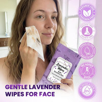 Beautyfrizz Lavender Facial Cleansing Wipes 120 sheets