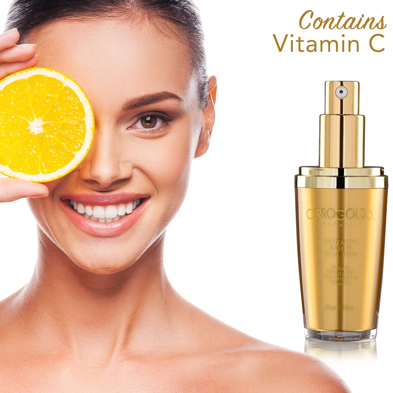 OROGOLD 24K Vitamin C Booster Facial Serum, 1 fl oz