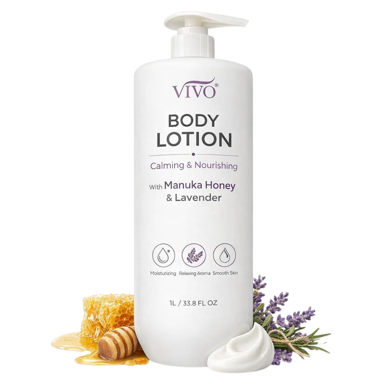 Vivo Per Lei Manuka Honey Oil Body Lotion - With Lavender - Case of 6