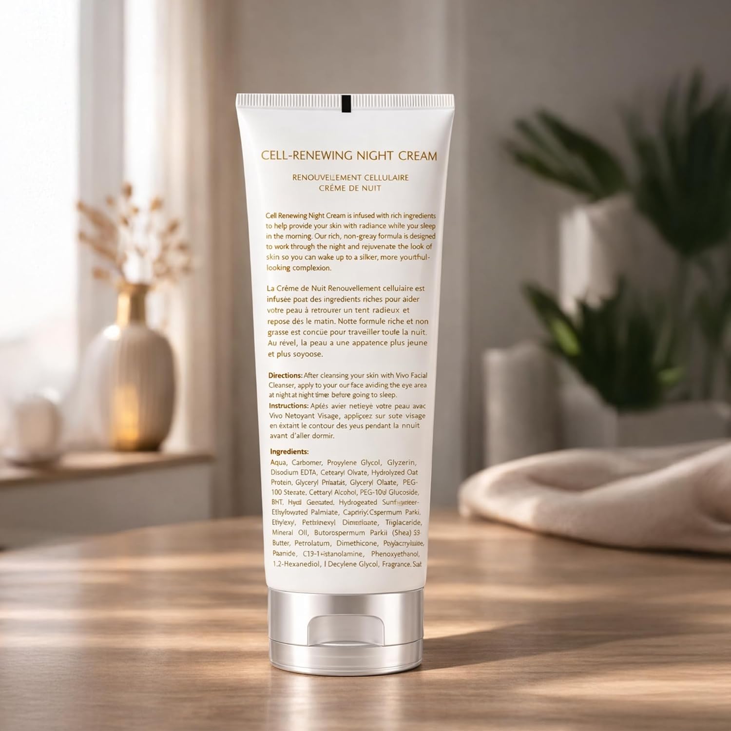 Vivo Per Lei Dead Sea Night Cream - Moisturizing Night Cream for Face - Case of 40