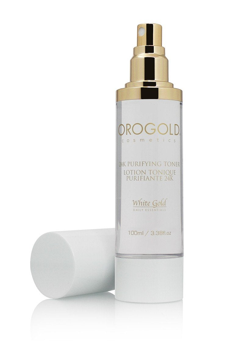 Orogold White Gold 24K Purifying Skin Toner - 3.38 Fl.Oz