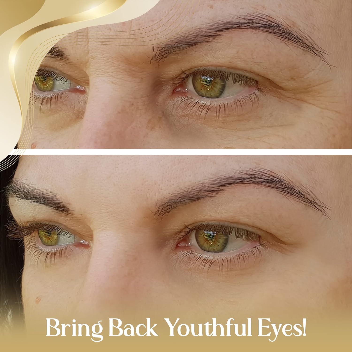 Orogold 24K Intensive Eye Serum for Wrinkles, Puffiness - 1.76 fl. oz