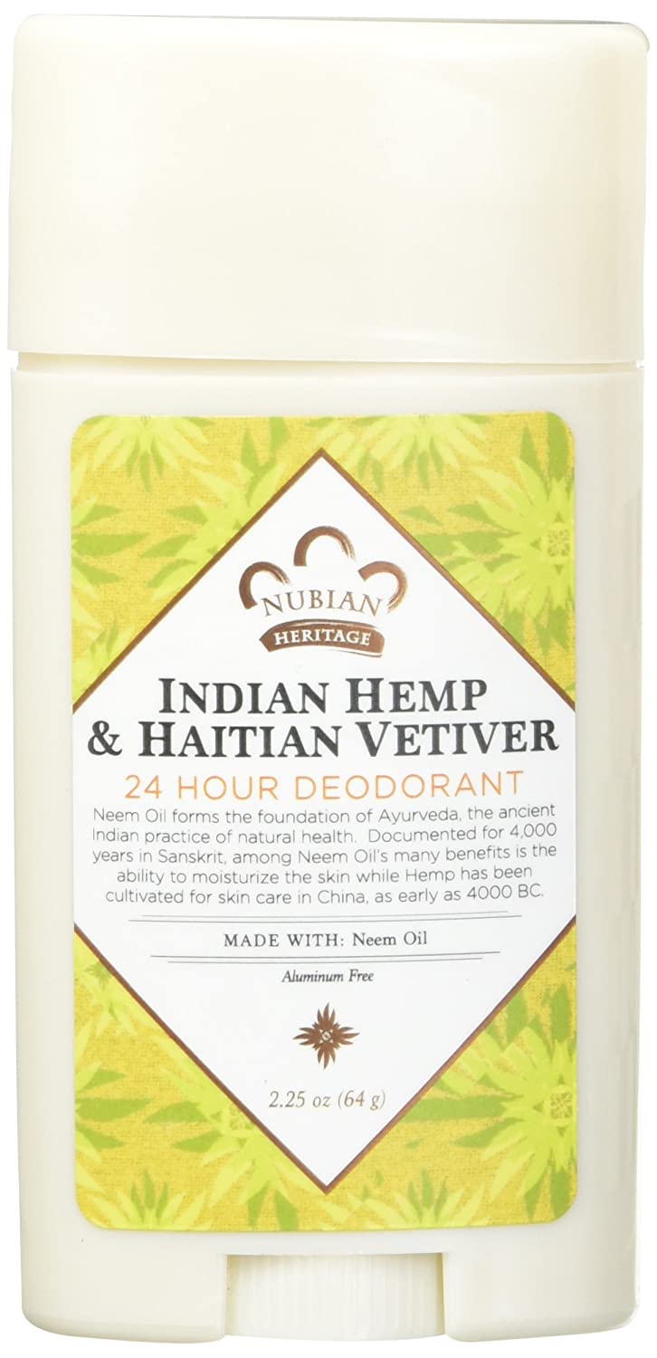 Nubian Heritage Indian Hemp & Haitian Vetiver Deodorant