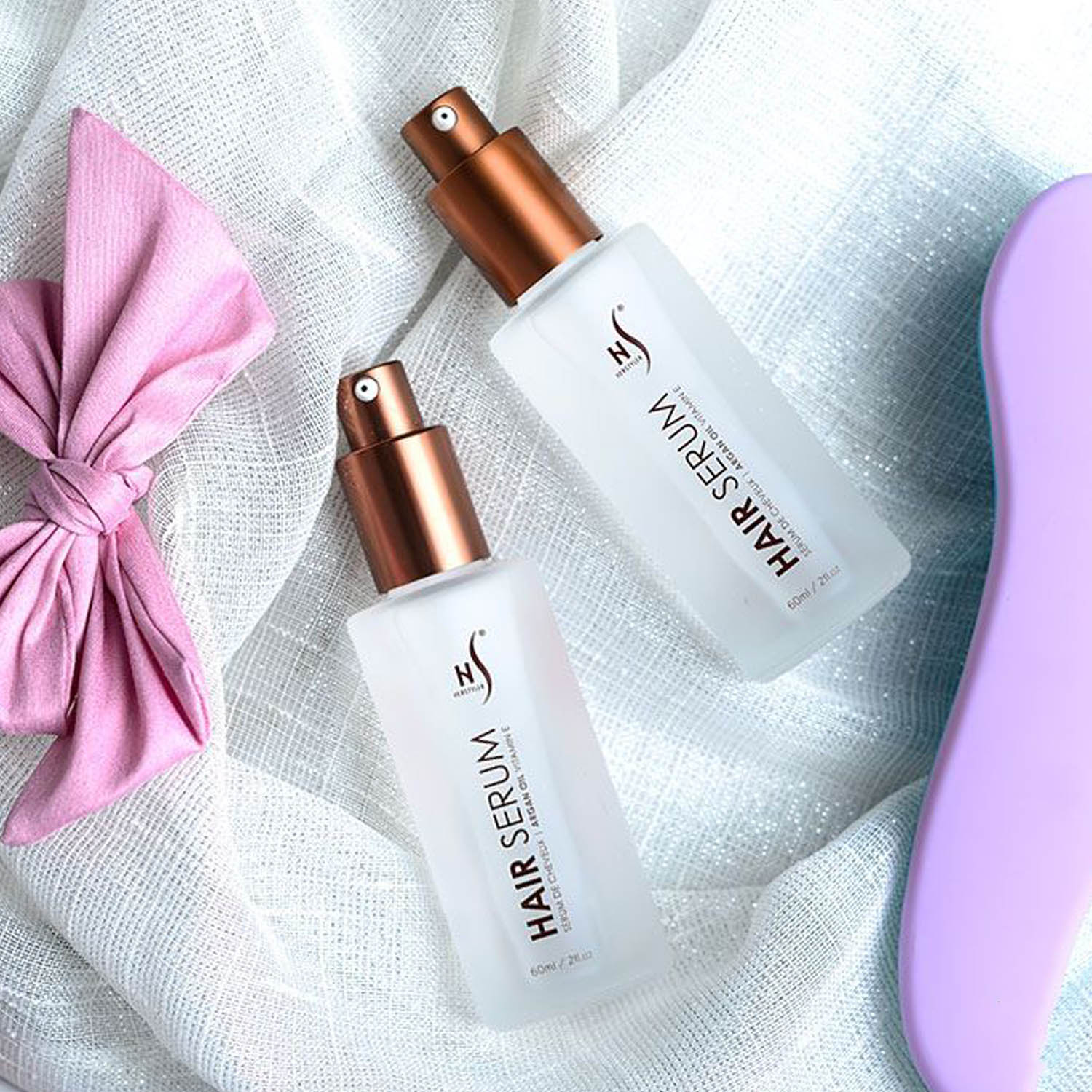 Detailed Herstyler Hair Serum Design for Mobile Detailed Herstyler Hair Serum Design for Mobile