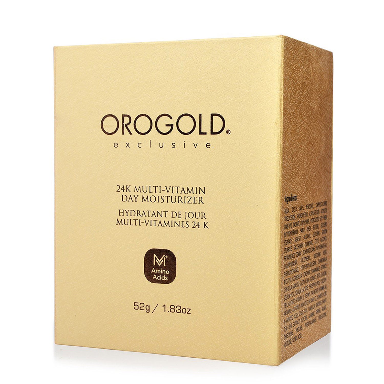 orogold multi-vitamin day moisturizer + amino acid